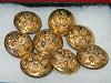 Lot of Matching Union Overcoat Infantry Buttons
