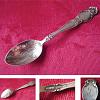 Pretty UCV Souvenir Spoon from Texas -- (Sterling)
