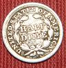 Wonderful 1855-Date Half Dime Dug in Winchester, Va.