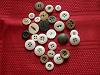 Lot Of Civillian Buttons Dug From Maryland Privy